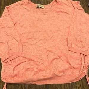 Orange Sweater with pockets